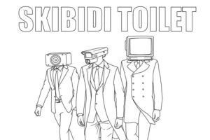 Coloriage Skibidi Toilet