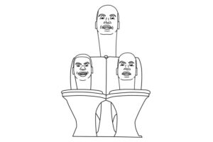 Coloriage Skibidi Toilet