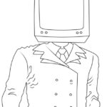 Coloriage Skibidi Toilet
