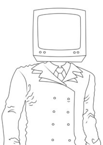 Coloriage Skibidi Toilet
