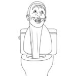 Coloriage Skibidi Toilet