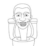 Coloriage Skibidi Toilet