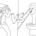 Coloriage Skibidi Toilet