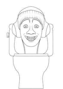 Coloriage Skibidi Toilet
