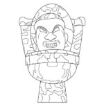 Coloriage Skibidi Toilet