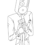 Coloriage Skibidi Toilet