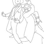 Coloriage Skibidi Toilet