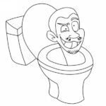 Coloriage Skibidi Toilet