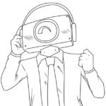 Coloriage Skibidi Toilet