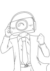 Coloriage Skibidi Toilet