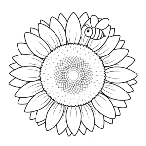 coloriage Tournesol updated à imprimer pour enfants