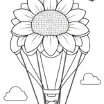coloriage Tournesol updated pour enfant de 7 ans