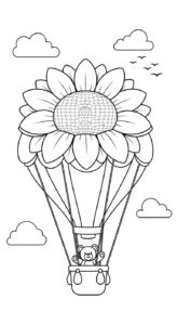 coloriage Tournesol updated pour enfant de 7 ans