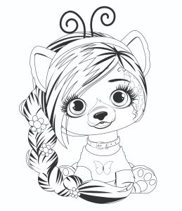 Coloriage VIP Pet
