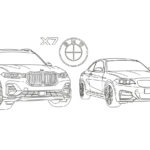 coloriage BMW update et dessin a imprimer
