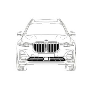 coloriage BMW update pour enfant de 6 ans