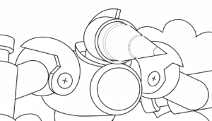 coloriage Skibidi Toilet update a colorier en ligne