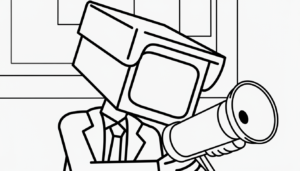 télécharger coloriage Skibidi Toilet update gratuit