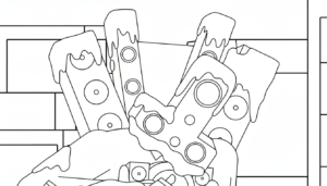 coloriage Skibidi Toilet update pour enfants à imprimer