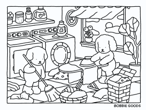 a imprimer coloriage Bobbie Goods gratuit