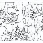 coloriage Bobbie Goods pour enfant de 3 ans
