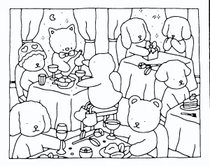 coloriage Bobbie Goods pour enfant de 3 ans