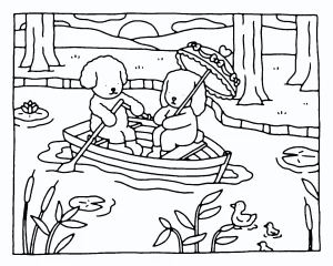 coloriage Bobbie Goods pour enfants a imprimer