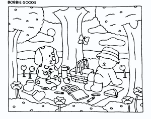 coloriage Bobbie Goods à imprimer a4