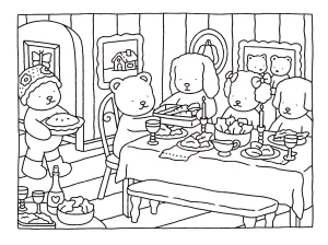 coloriage Bobbie Goods pour enfant de 4 ans