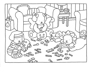 coloriage Bobbie Goods a imprimer gratuitement