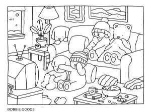 coloriage Bobbie Goods a imprimer gratuit