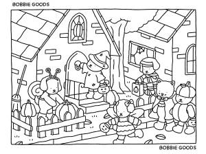 coloriage Bobbie Goods à imprimer pour enfant de 10 ans