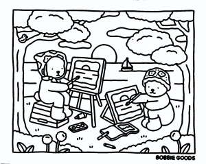 coloriage Bobbie Goods à imprimer pour enfant de 12 ans