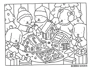 coloriage Bobbie Goods à imprimer pour enfant de 3 ans