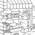 coloriage Bobbie Goods à imprimer pour enfant de 2 ans