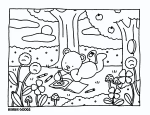 coloriage Bobbie Goods pour enfants à imprimer