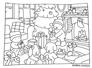coloriage Bobbie Goods pour enfant de à imprimer