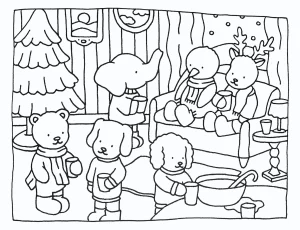 coloriage Bobbie Goods pour enfant de 7 ans