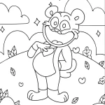 coloriage Bobby BearHug à imprimer gratuit