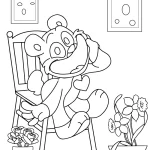 coloriage Bobby BearHug pour enfant de 10 ans