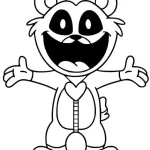 coloriage Bobby BearHug à imprimer gratuitement