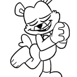 coloriage Bobby BearHug pour enfant
