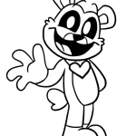 coloriage Bobby BearHug gratuit en ligne