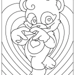 coloriage Bobby BearHug educatif pour enfant