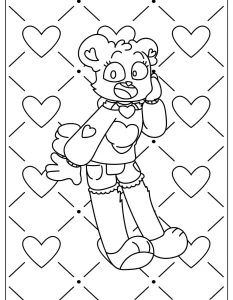 coloriage Bobby BearHug en ligne pour enfant