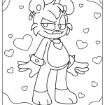 coloriage Bobby BearHug gratuit en ligne