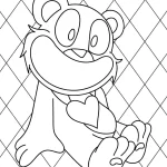coloriage Bobby BearHug en ligne pour enfant