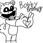a imprimer coloriage Bobby Bearhug gratuit