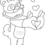 coloriage Bobby Bearhug et dessins