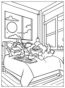 coloriage Bubba Bubbaphant d